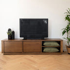 Parquetry Entertainment Unit-Smoke