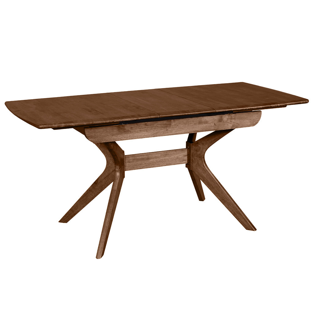 York Extension Dining Table 1300 Ext to1625-Light Walnut
