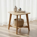 York 550 Lamp Table-Natural