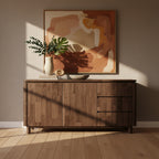 York 1500 Buffet-Light Walnut