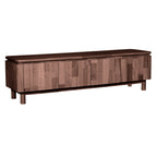 York 1600 Entertainment Unit-Light Walnut