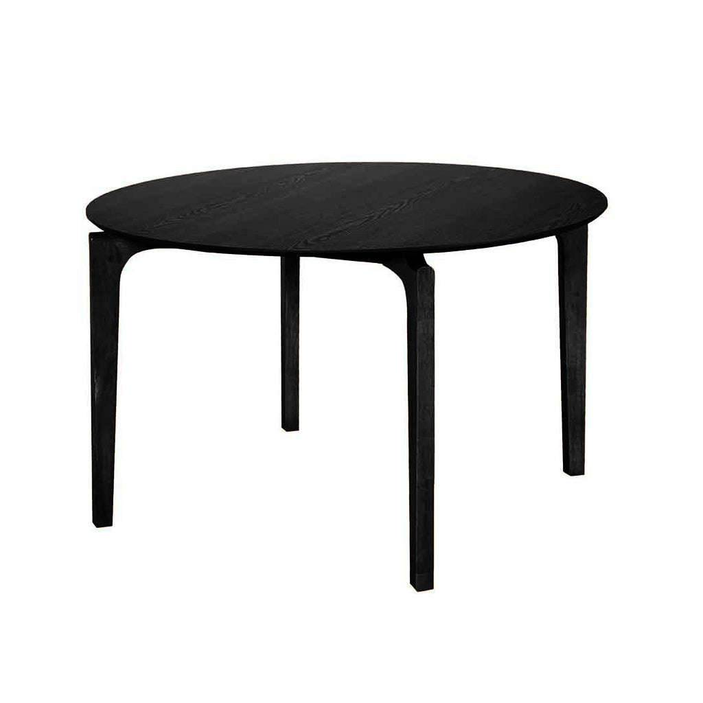 Nordic 1200 Dia Round Dining Table-Black