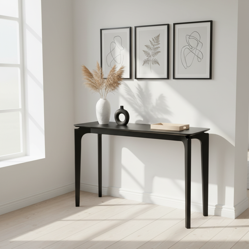 Nordic 1200 Console Table-Black