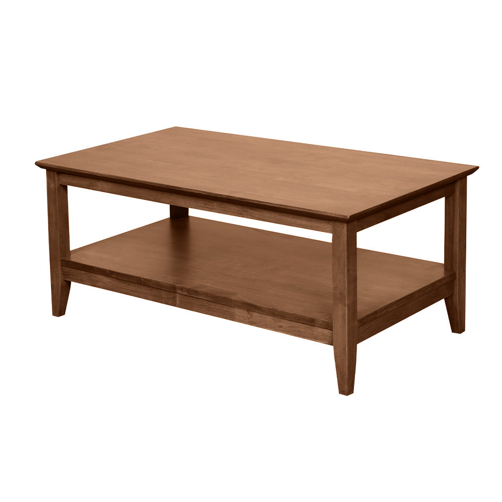 Quadrat Coffee Table-Light Walnut