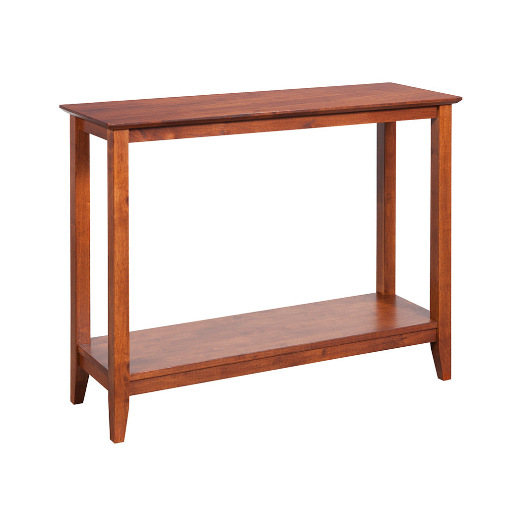 Quadrat Console Table-Antique Maple