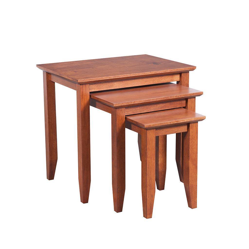 Quadrat Nest of Tables-Antique Maple