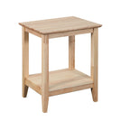 Quadrat Rectangle Lamp Table