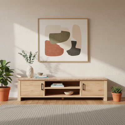 Eureka 2000 Entertainment Unit-Natural hover image