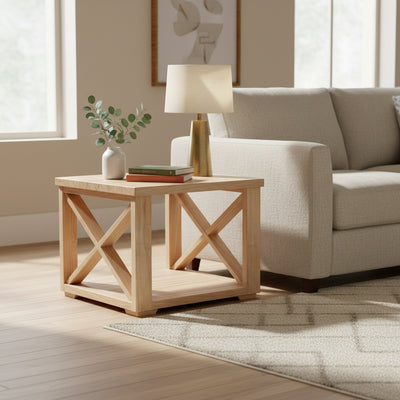 Eureka Lamp table-Natural hover image