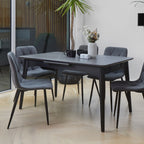 Nikita Extension Dining Table 1400 EXT to 1800-Bulgarian Grey