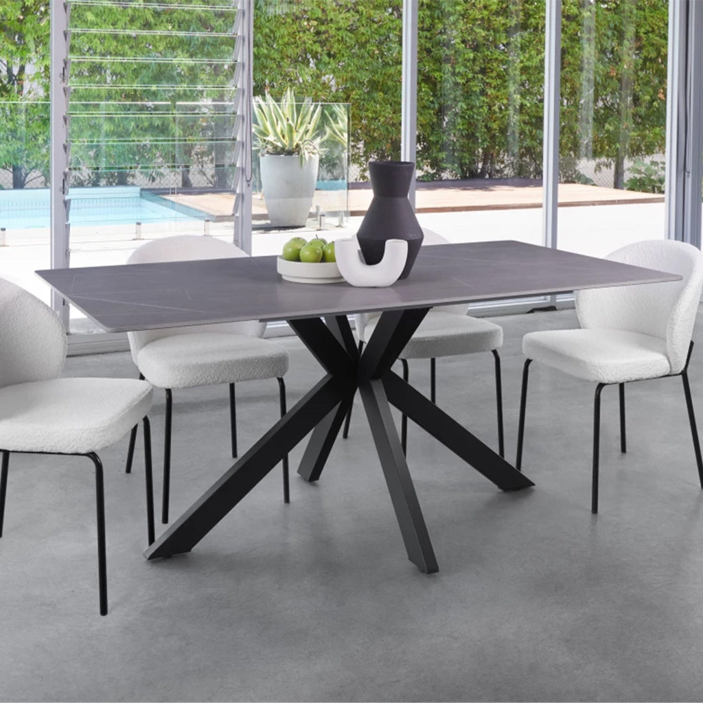 Lazio 1800 Dining Table-Bulgarian Grey