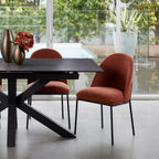 Lisbon Dining Chair-Terracotta