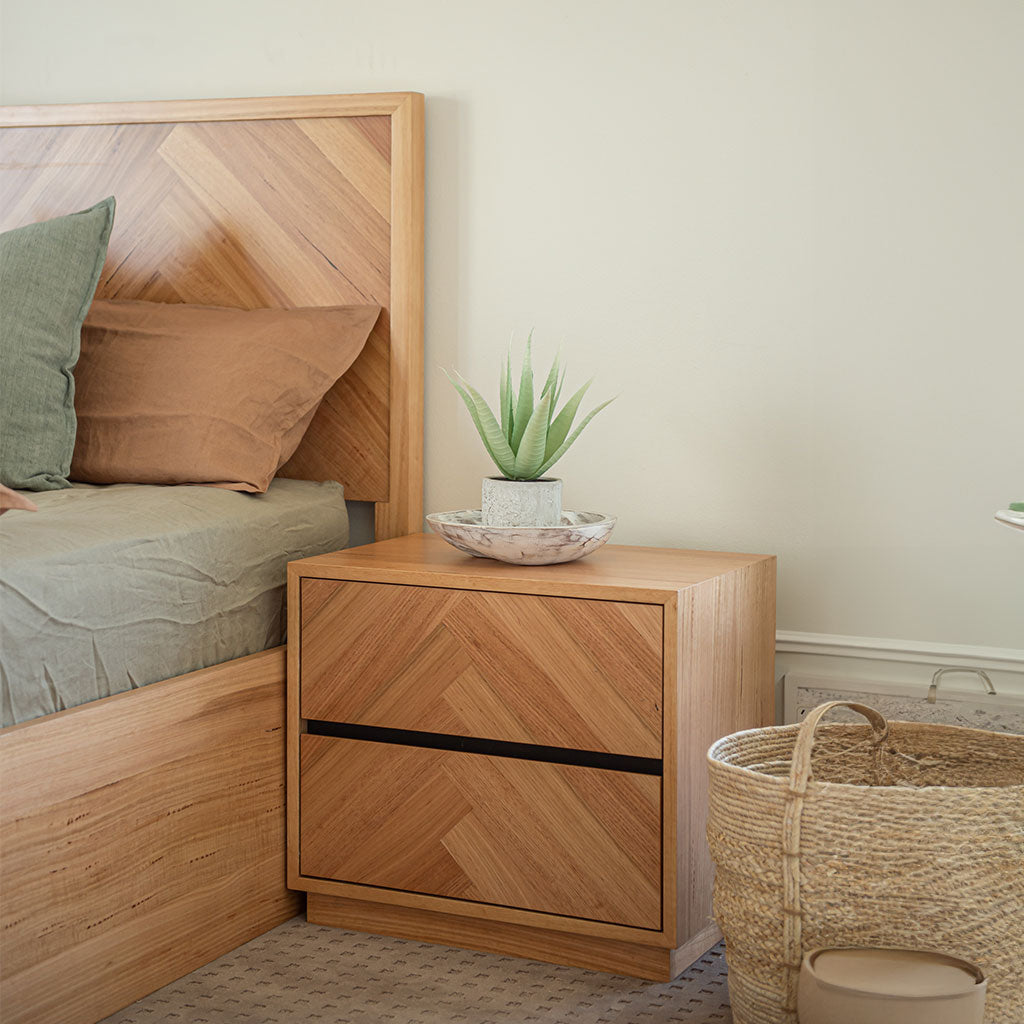 Parquetry Bedside-Natural