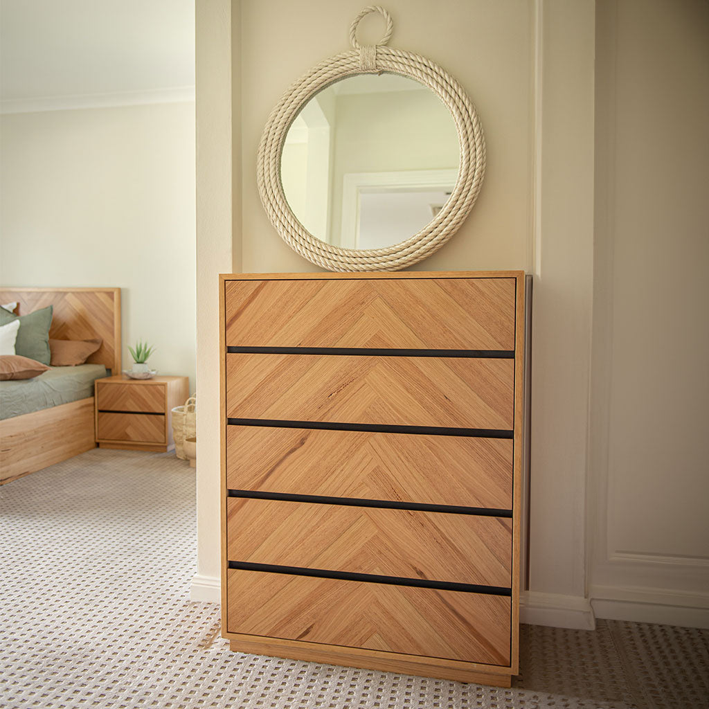 Parquetry Tallboy-Natural