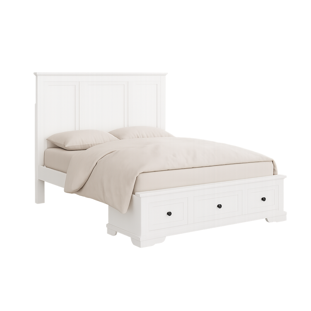 Sala 4 PCE King Dresser Suite-White