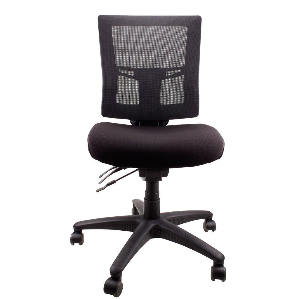 Madrid Office Chair Medium Back-Black