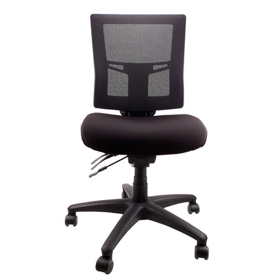 Madrid Office Chair Medium Back-Black