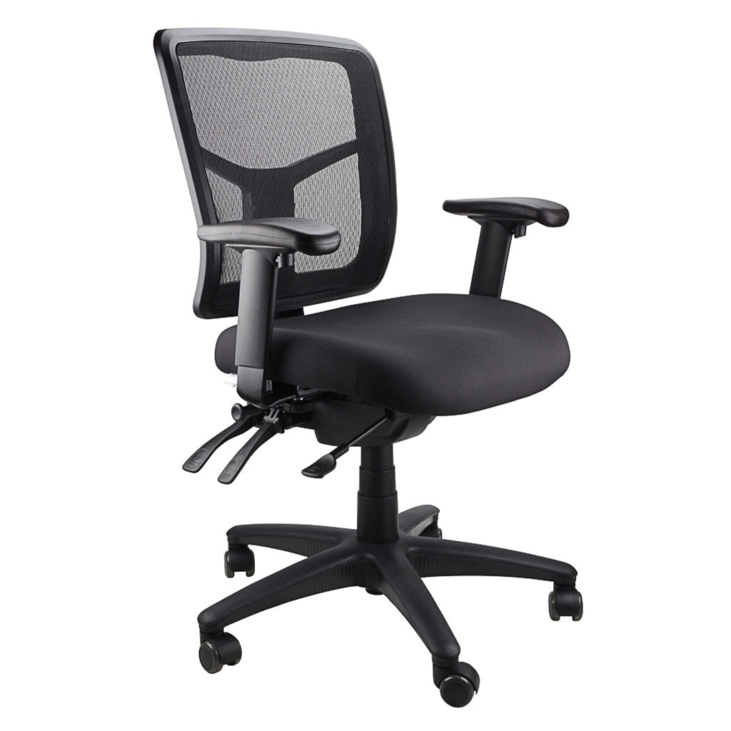 Mirae Office Chair Medium Back-Black