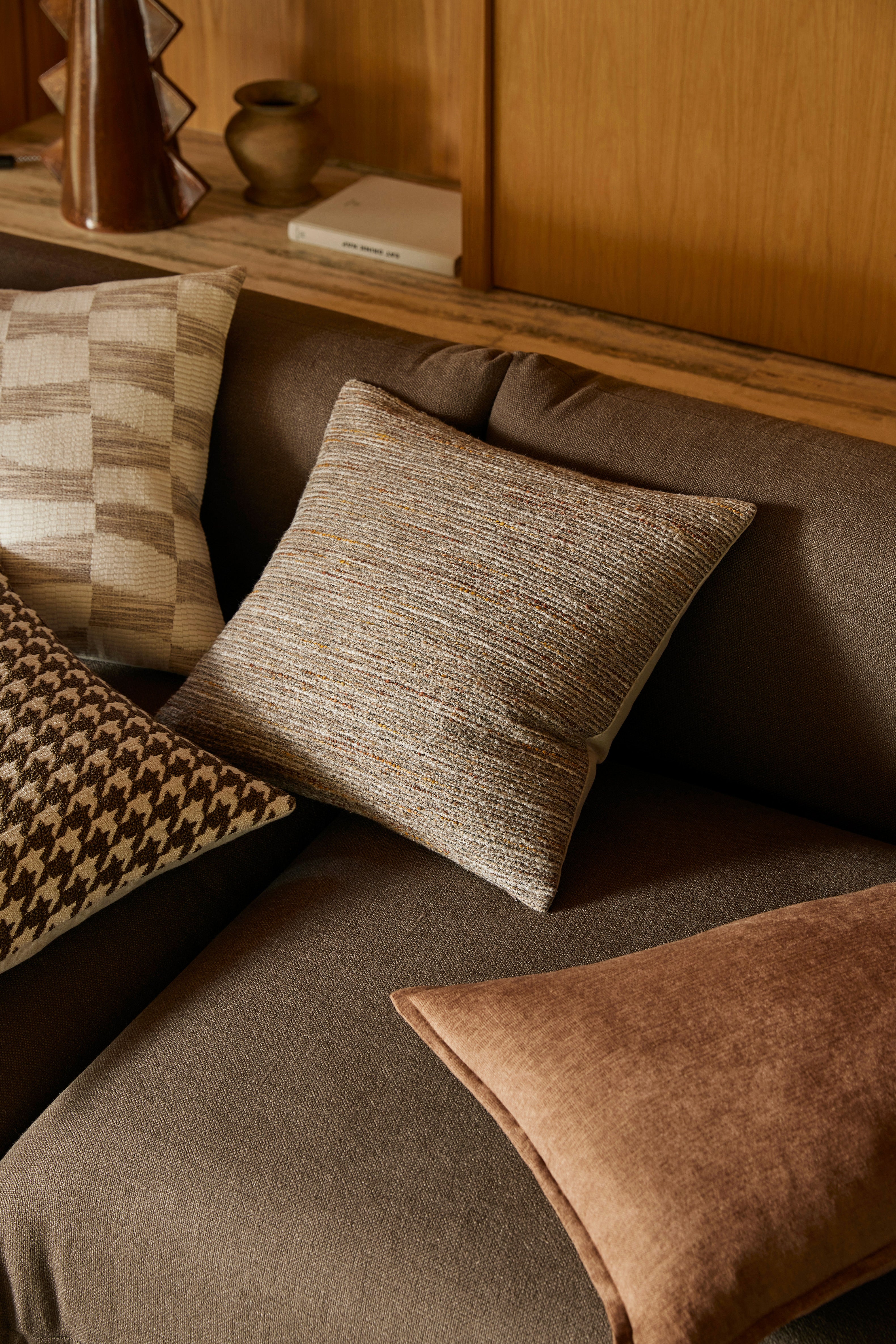 Vista Cushion 50cm x 50cm-Natural