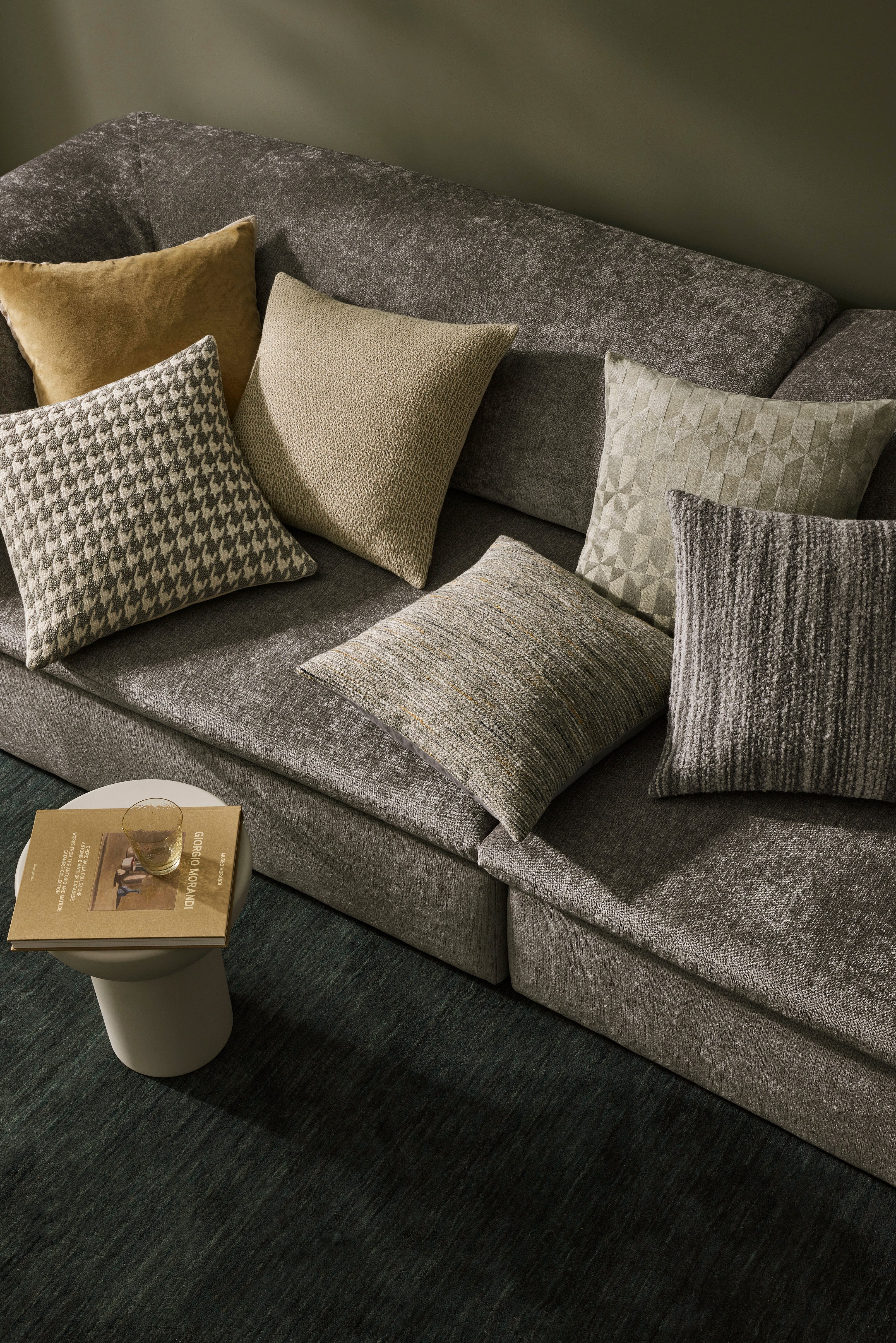 Giovanni Cushion 50cm x 50cm-Oatmeal