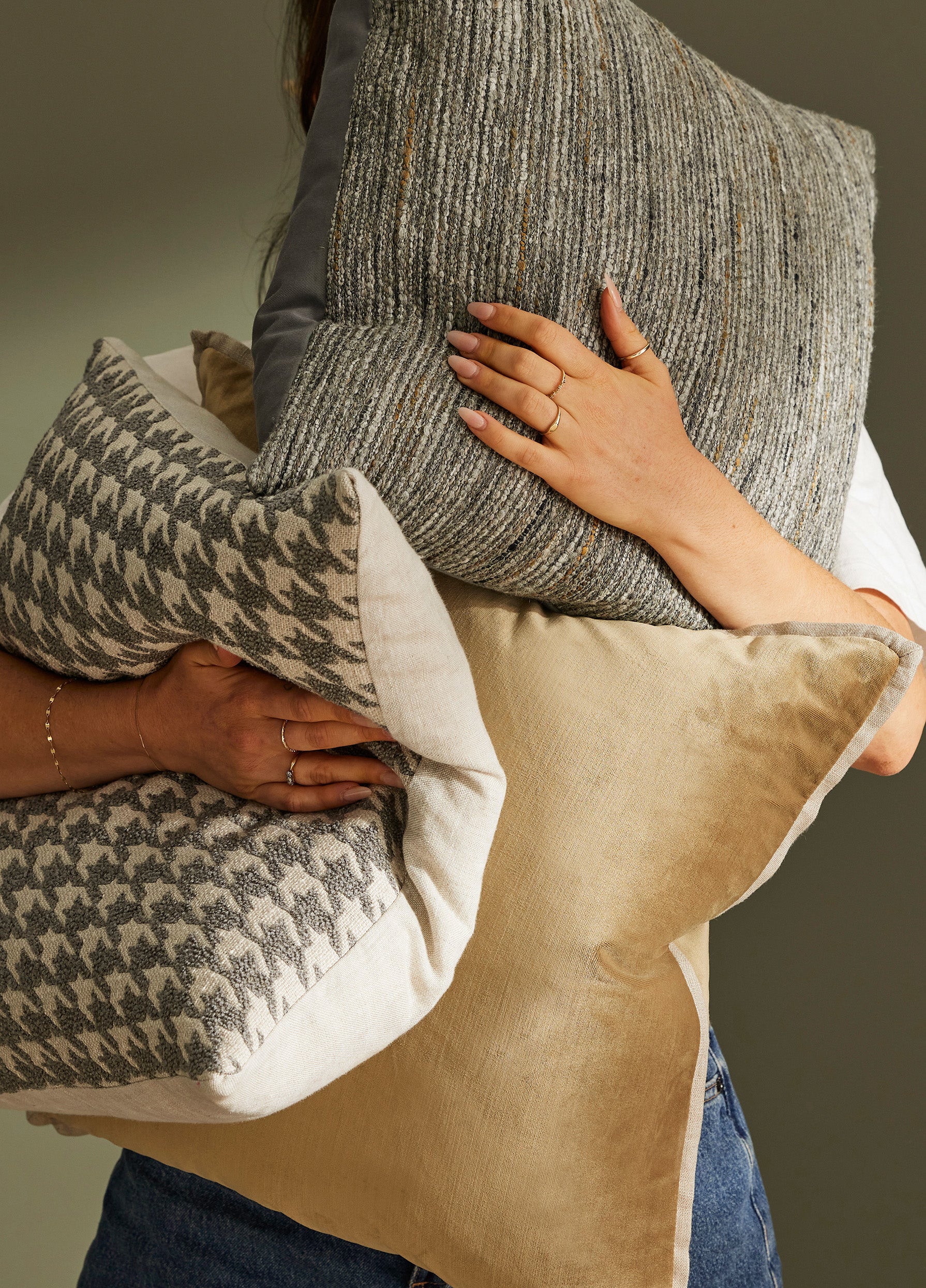 Giovanni Cushion 50cm x 50cm-Midnight