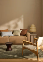 Fiore Cushion 50cm x 50cm-Toffee