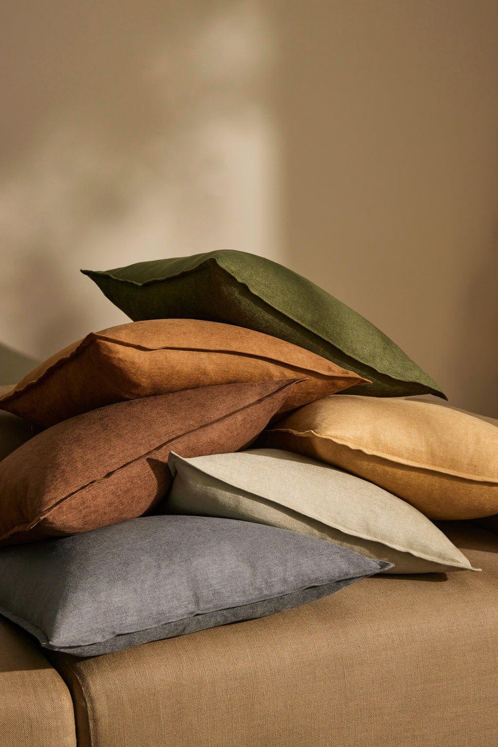 Fiore Cushion 40 x 60cm-Olive
