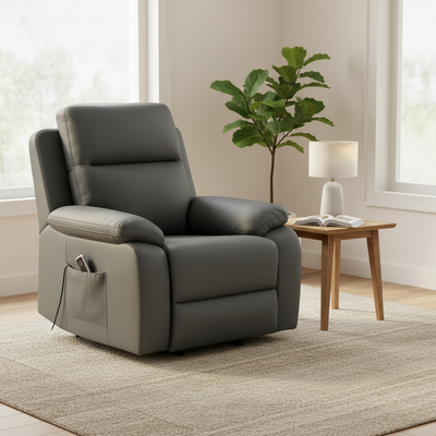 Benny Lift Chair-Gunmetal hover image