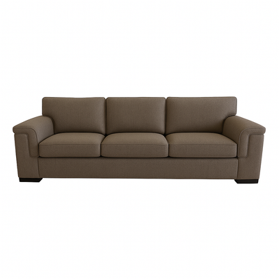 Hudson Fabric Sofa Set 3.5 Seater+2 Seater+Ottoman-Mink