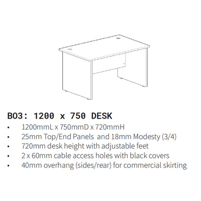 Blend White Desk 1200x750 BW3 hover image