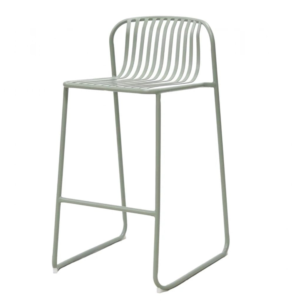 Swiss Bar Stool-Thyme Green