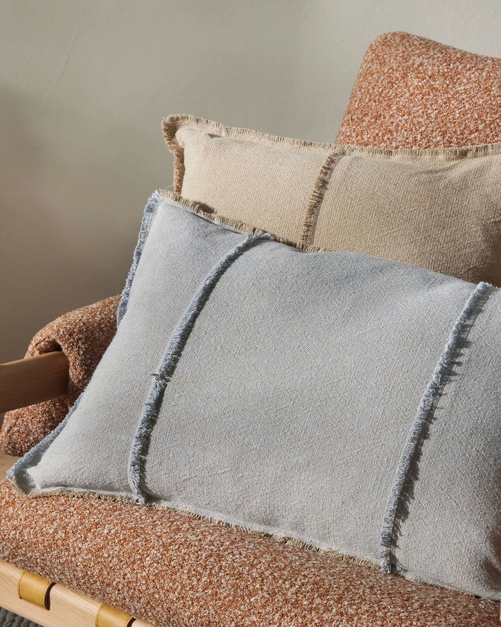 Adela Cushion 50cm x 50cm-Cashmere