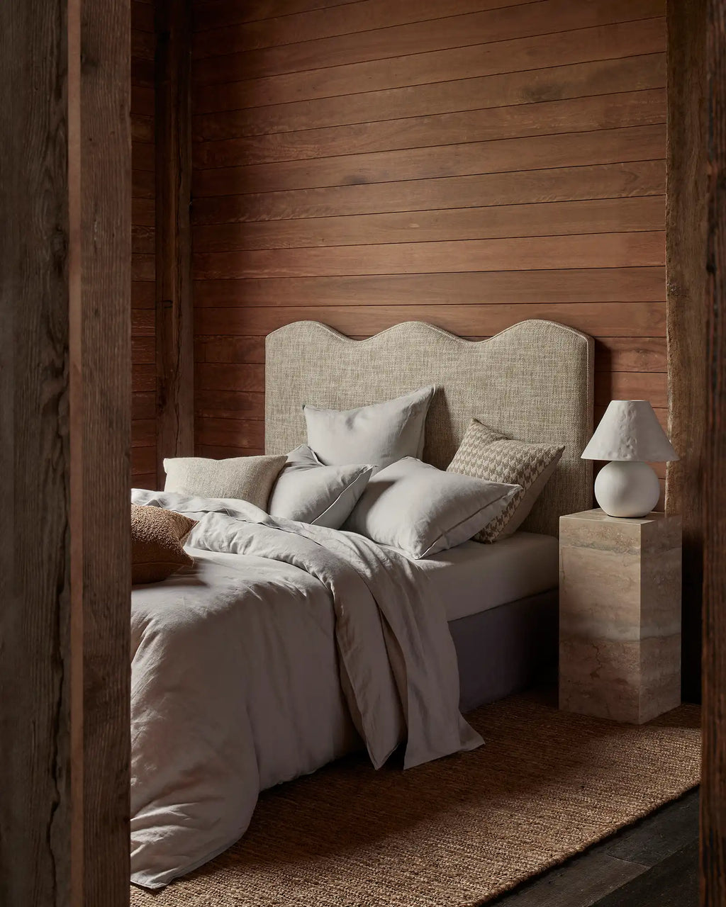 Alberto Cushion 50cm x 50cm-Copper