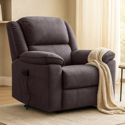 Apollo Fabric Lift Chair-Grey hover image