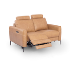 Arlow 2 Seater with End Power Recliners-Tan