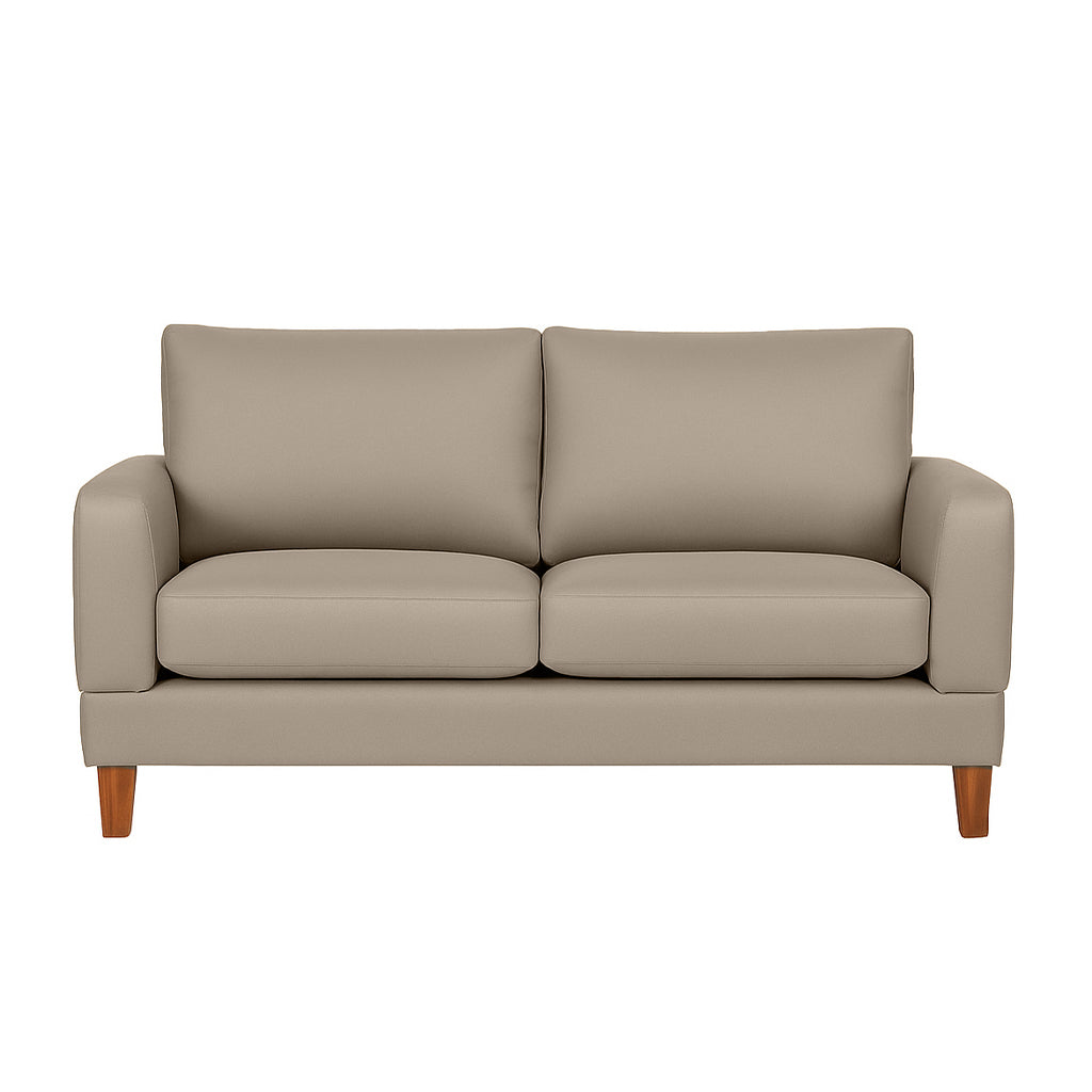 Aston Large 2 Seater Fabric Sofa-Pebble