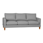 Aston 3.5 Seater Fabric Sofa-Ash