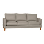 Aston 3.5 Seater Fabric Sofa-Pebble