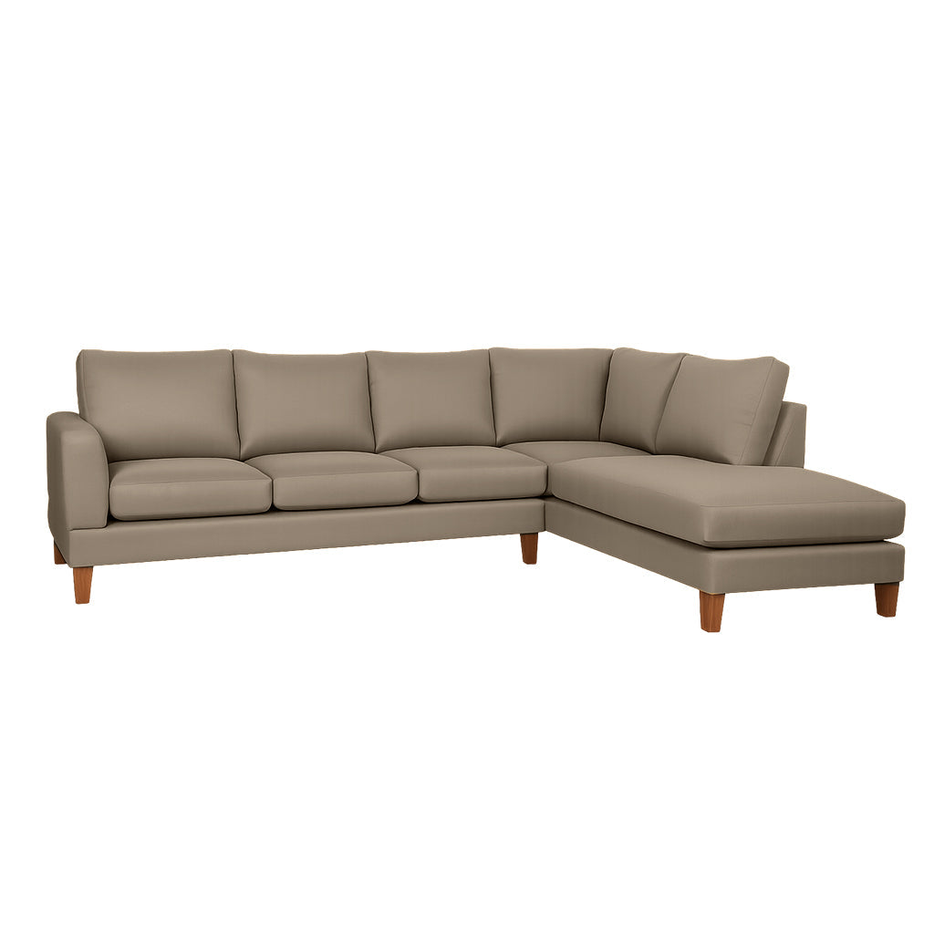 Aston Fabric Corner Lounge with Chaise