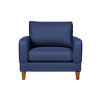 Aston Fabric Armchair-Denim