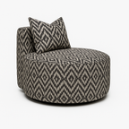 Atlas Swivel Chair-Charcoal