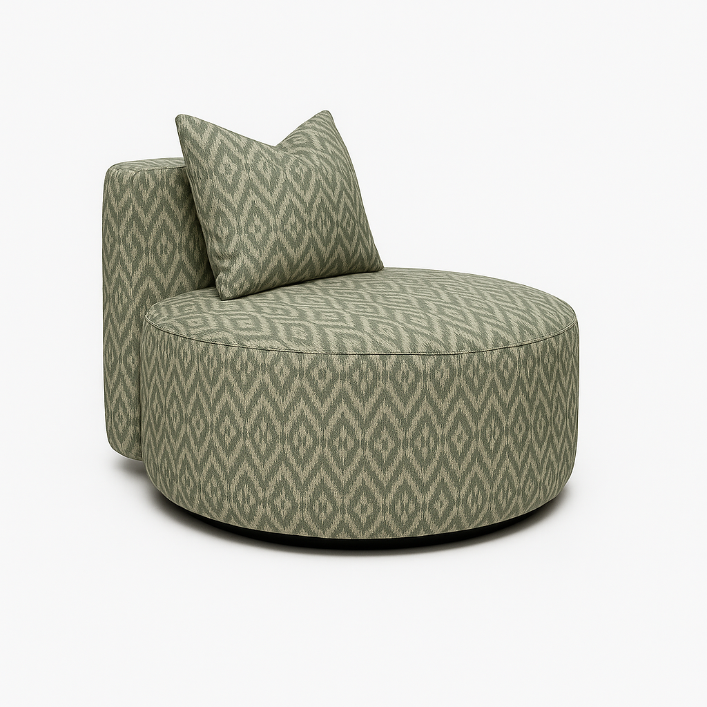 Atlas Swivel Chair-Sage
