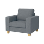 Avoca Fabric Armchair-Chisel