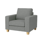 Avoca Fabric Armchair-Limestone