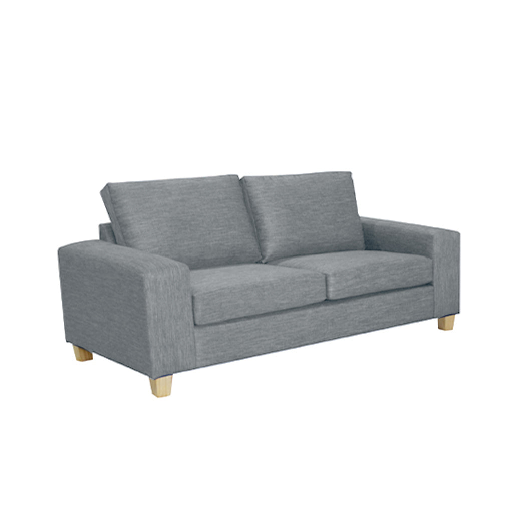 Avoca 2.5 Seater Double Sofa Bed-Chisel