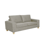 Avoca 2.5 Seater Fabric Sofa-Driftwood