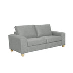 Avoca 3.5 Seater and 2.5 Seater Fabric Sofa Set-Limestone