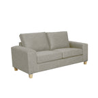 Avoca 2.5 Seater Double Sofa Bed-Driftwood