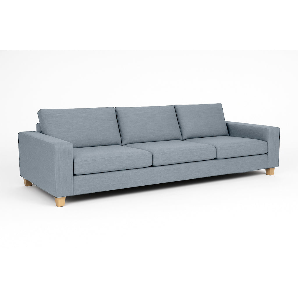 Avoca 3.5 Seater and 2.5 Seater Fabric Sofa Set-Chisel