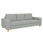 Avoca 3 Seater Fabric Sofa-Limestone